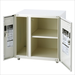 ナカバヤシ 宅配ボックス 2枚扉 アイボリー STB-301-IV