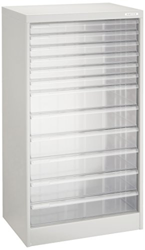 ナカバヤシ アバンテV2 フロアケース A3 浅6段・深6段 A3F-12 シロ