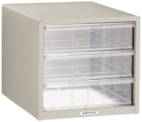 ナカバヤシ アバンテV2 レターケース B4 深3段 BL-M33 シロ