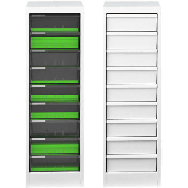 アバンテV2 フロアケース A4 深9段 AF-M9 マットホワイト