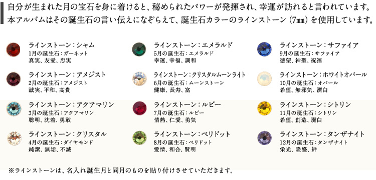 【☆受注生産品】【ナカバヤシ ネットオリジナル】フエルアルバム マイジュエリー YJ-LB-08