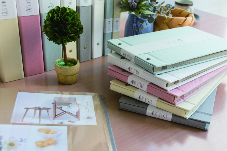 ナカバヤシ Harmaa(ハルマー) 外ビス式アルバム A5サイズ A-HRA5-101-P ピンク