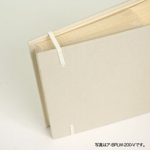 ナカバヤシ 背丸ブック式布クロスアルバム/L判2段/200枚収納/グリーン ア-BPLW-200-GR