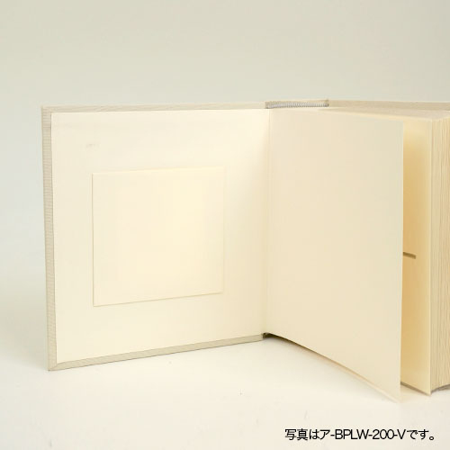 ナカバヤシ 背丸ブック式布クロスアルバム/L判2段/200枚収納/グリーン ア-BPLW-200-GR