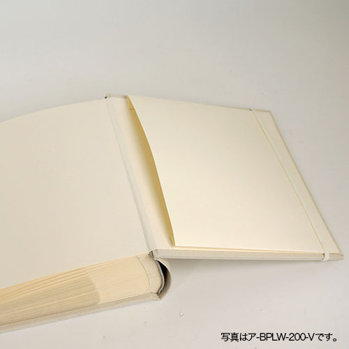 ナカバヤシ 背丸ブック式布クロスアルバム/L判2段/200枚収納/グリーン ア-BPLW-200-GR