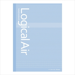 ナカバヤシ ロジカルエアーノート 5冊パック ?ZミB5 A罫 ペールトーンシリーズ ノ-B585A-5P