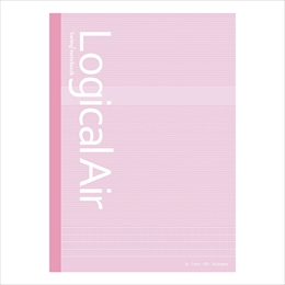 ナカバヤシ ロジカルエアーノート 5冊パック セミB5 A罫 ペールトーンシリーズ ノ-B585A-5P