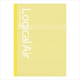 ナカバヤシ ロジカルエアーノート 5冊パック セミB5 A罫 ペールトーンシリーズ ノ-B585A-5P