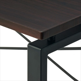 ナカバヤシ スマートワークデスク W1000 ダーク木目 FDB-1060-DM