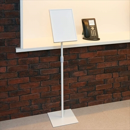 ナカバヤシ 案内板 アクリルカバータイプ A3 ホワイト MSD-ACA3-W