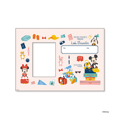 ナカバヤシ DISNEY ディズニーキャラクター ベビーポスター ミッキー&フレンズ PTM-1