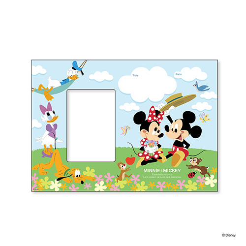 ナカバヤシ DISNEY ディズニーキャラクター ベビーポスター ミッキー&フレンズ PTM-1