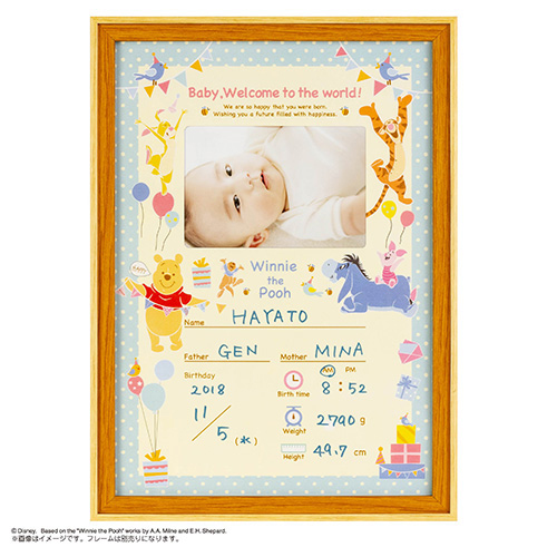 ナカバヤシ DISNEY ディズニーキャラクター ベビーポスター くまのプーさん PTM-2