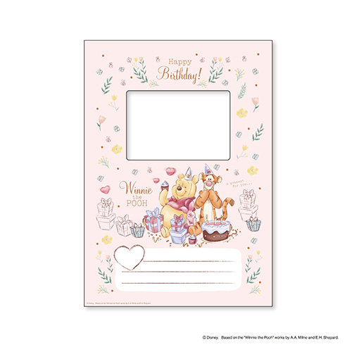 ナカバヤシ DISNEY ディズニーキャラクター ベビーポスター くまのプーさん PTM-2