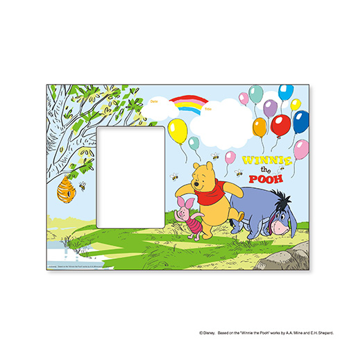 ナカバヤシ DISNEY ディズニーキャラクター ベビーポスター くまのプーさん PTM-2