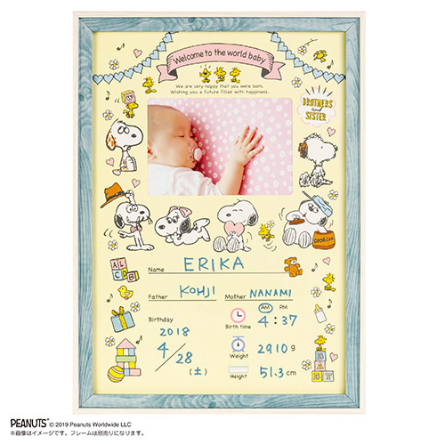 ナカバヤシ PEANUTS ベビーポスター スヌーピー PTM-3