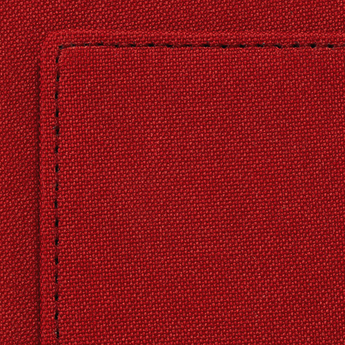 ナカバヤシ my focus(マイフォーカス)/A5ノートカバーポリキャンバスモデル/レッド MY-PB-A507R