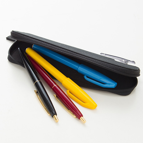 ナカバヤシ my focus（マイフォーカス）/ペンケース ポリキャンバスモデル/レッド MY-PCN-002R