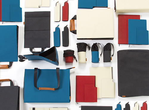 ナカバヤシ my focus（マイフォーカス）/ペンケース ポリキャンバスモデル/レッド MY-PCN-002R