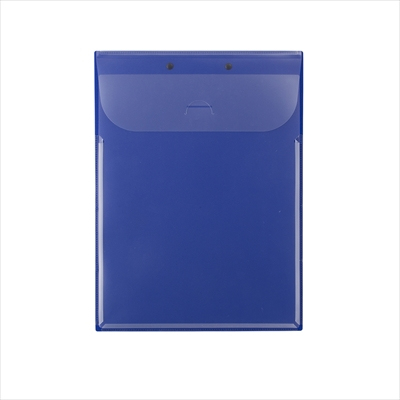 ナカバヤシ ワイドクリップボード シングルタイプ ブルー QB-WA4E-BL