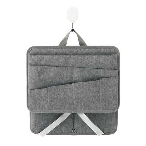 ナカバヤシ ori-pact【オリパクト】 チェアオーガナイザー NOP-C01GY グレー