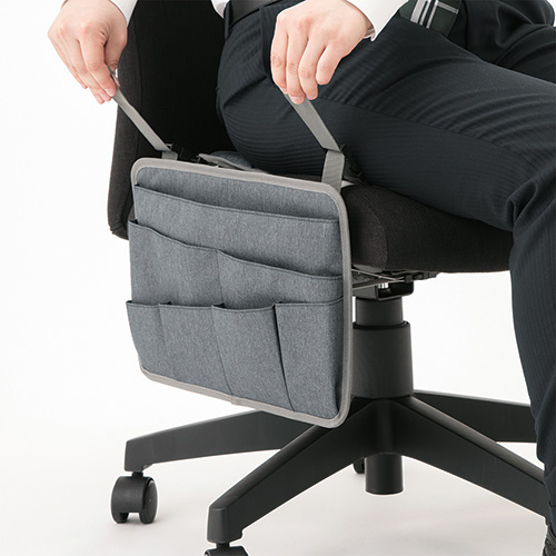 ナカバヤシ ori-pact【オリパクト】 チェアオーガナイザー NOP-C01GY グレー