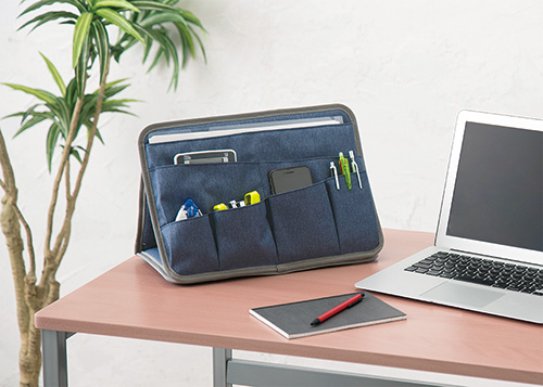 ナカバヤシ ori-pact【オリパクト】 チェアオーガナイザー NOP-C01NV ネイビー