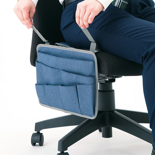 ナカバヤシ ori-pact【オリパクト】 チェアオーガナイザー NOP-C01NV ネイビー