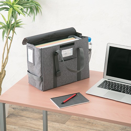 ナカバヤシ ori-pact【オリパクト】 オフィスキャリングトート NOP-T01GY グレー