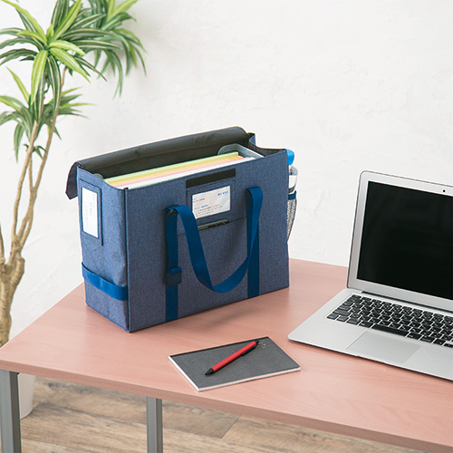 ナカバヤシ ori-pact【オリパクト】 オフィスキャリングトート NOP-T01NV ネイビー