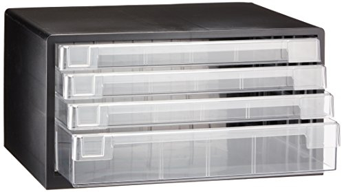 ナカバヤシ アバンテV2 レターケース A3 浅3段・深1段 A3-44 クロ