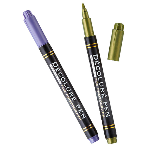 ナカバヤシ デコルーレペン 単品 DCPN-101-G メタリック グリーン