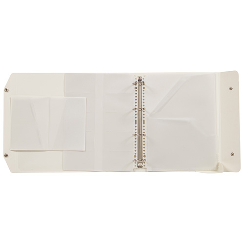 ナカバヤシ くらしのファイル A4 医療 CLAF-A44W ホワイト