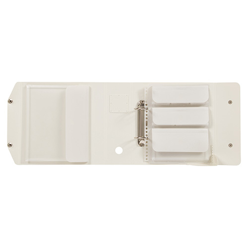 ナカバヤシ くらしのファイル A5 クラフト CLAF-A53W ホワイト