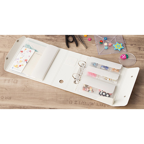 ナカバヤシ くらしのファイル A5 クラフト CLAF-A53W ホワイト