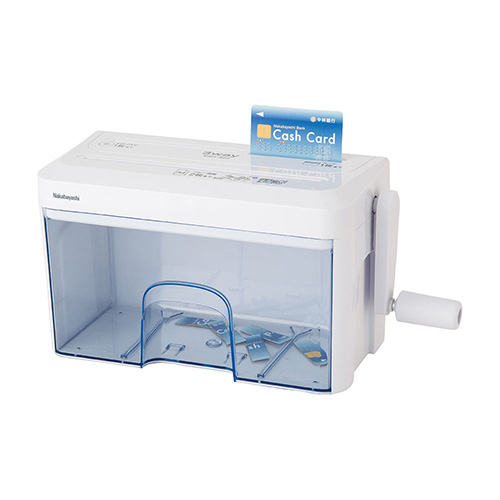 ナカバヤシ クルッキル マイクロ 3ウェイハンドシュレッダ NSH-303WH ホワイト