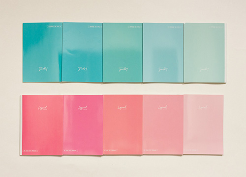 ナカバヤシ スイング・ロジカルカラーノート/ブルー/セミB5/B罫 NB504B-B4