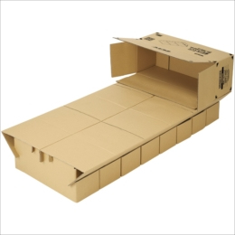 ナカバヤシ 段ボールベッド/ナチュラル NDB-1990NA