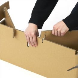 ナカバヤシ 段ボールベッド/ナチュラル NDB-1990NA