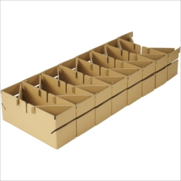 ナカバヤシ 段ボールベッド/ナチュラル NDB-1990NA