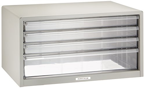 ナカバヤシ アバンテV2 レターケース A3 浅3深1段 A3L-44 ニューグレー