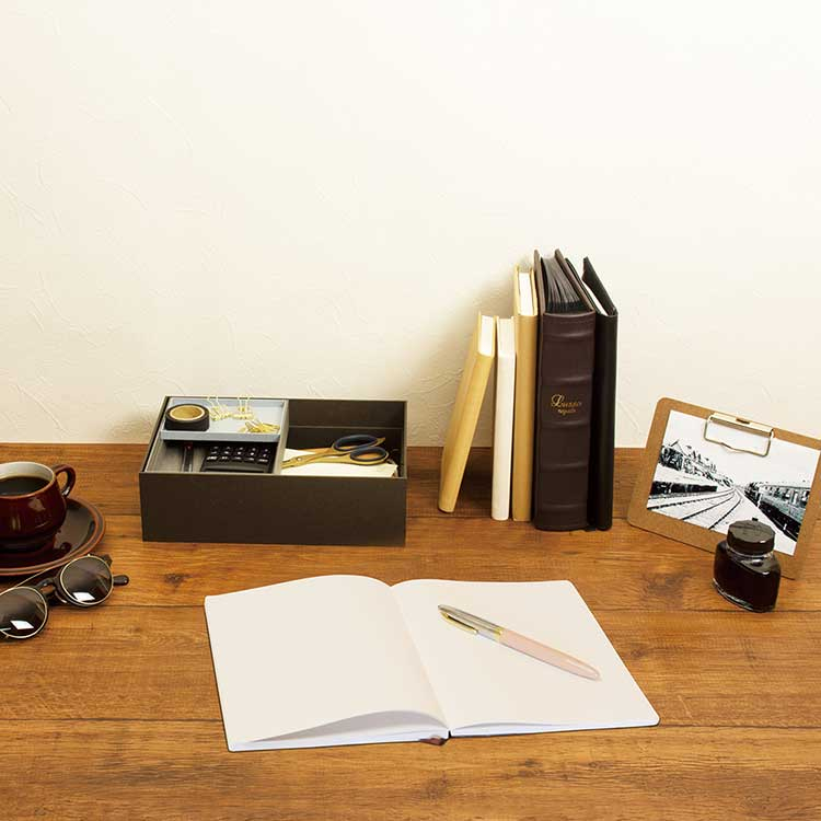 ナカバヤシ haconia(ハコニア)卓上トレーA5 HCN-TTLA5GY グレー