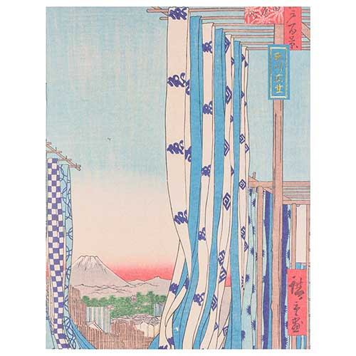 ナカバヤシ 浮世絵アルバム ミニポケットアルバム 3冊セット 歌川広重 A-PAL-402-3P