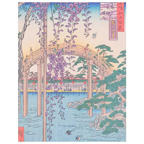 ナカバヤシ 浮世絵アルバム ミニポケットアルバム 3冊セット 歌川広重 A-PAL-402-3P