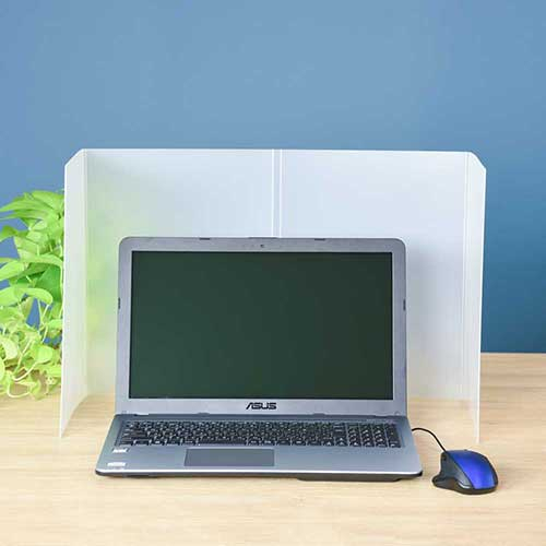 ナカバヤシ 折りたたみモバイルパーティション ミルキーホワイト(シボ入り) PTS-OT1034MW