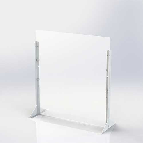 ナカバヤシ デスクトップパーティション 600×600サイズ PTS-PP6060MW ミルキーホワイト