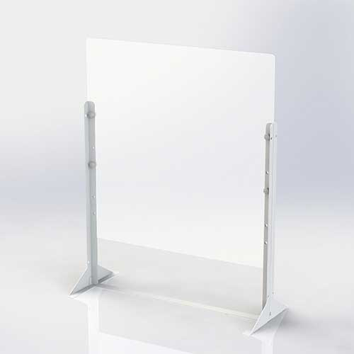 ナカバヤシ デスクトップパーティション 600×600サイズ PTS-PP6060MW ミルキーホワイト