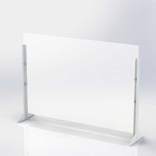 ナカバヤシ デスクトップパーティション 900×600サイズ PTS-PP9060MW ミルキーホワイト