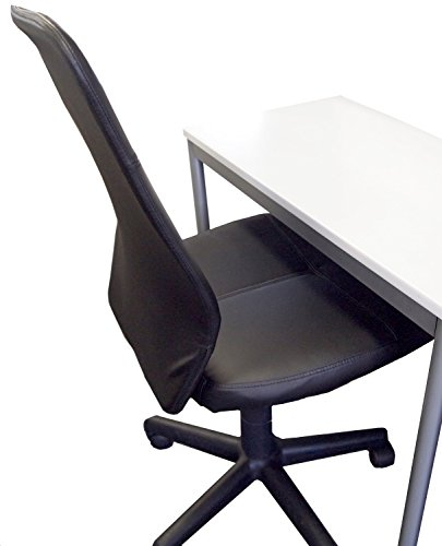 【20%OFF】送料無料 ナカバヤシ スリムOAレザーチェア ブラック SLC-001D