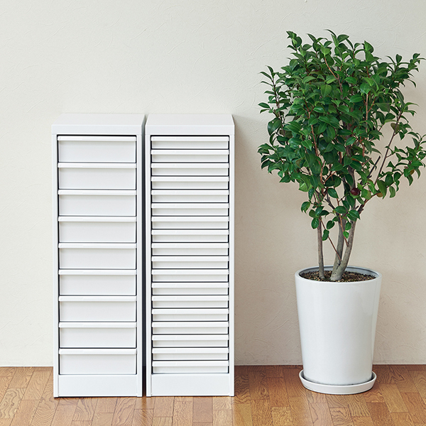 アバンテV2 フロアケース A4 浅18段 AF-18 マットホワイト